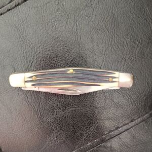 Vintage USA Queen Still 1949-1958 Winter Bottom Bone Small Folding Knife